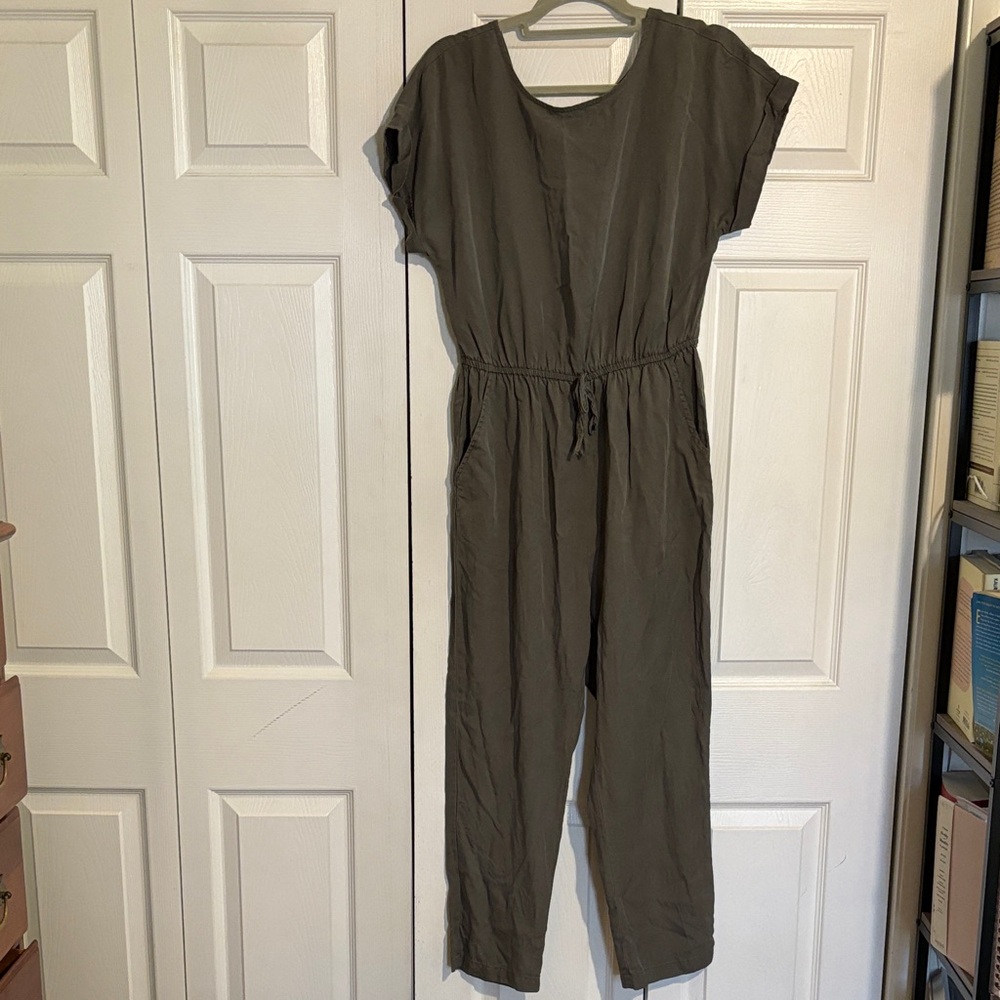 Olive Green Jumpsuit